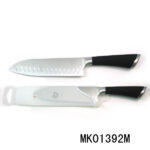 7" Santoku Knife Hollow Handle With Pp Hang Cover
