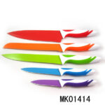5Pcs Kitchen Knife Set Non Stick Coating