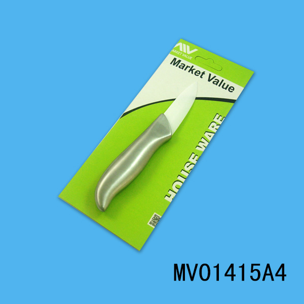 3"Pladtic Handle Ceramic Knives