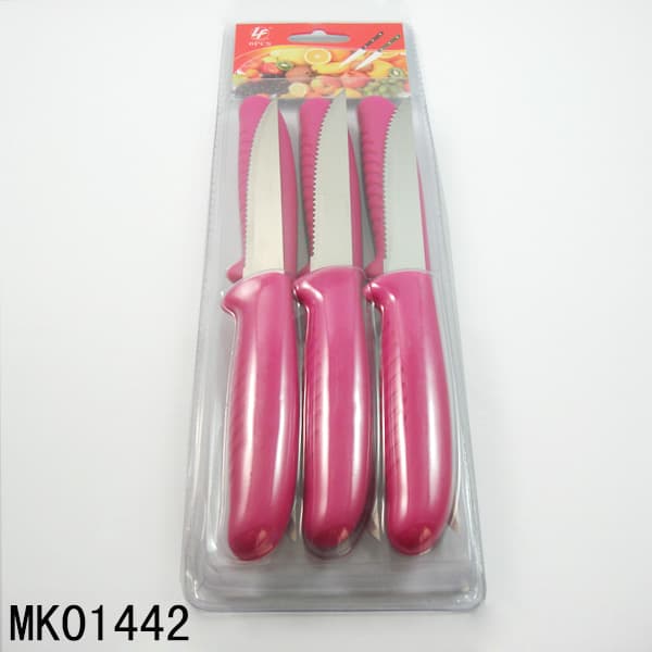 MK01442 4.5"6Pcs Steak Knife Set S/S