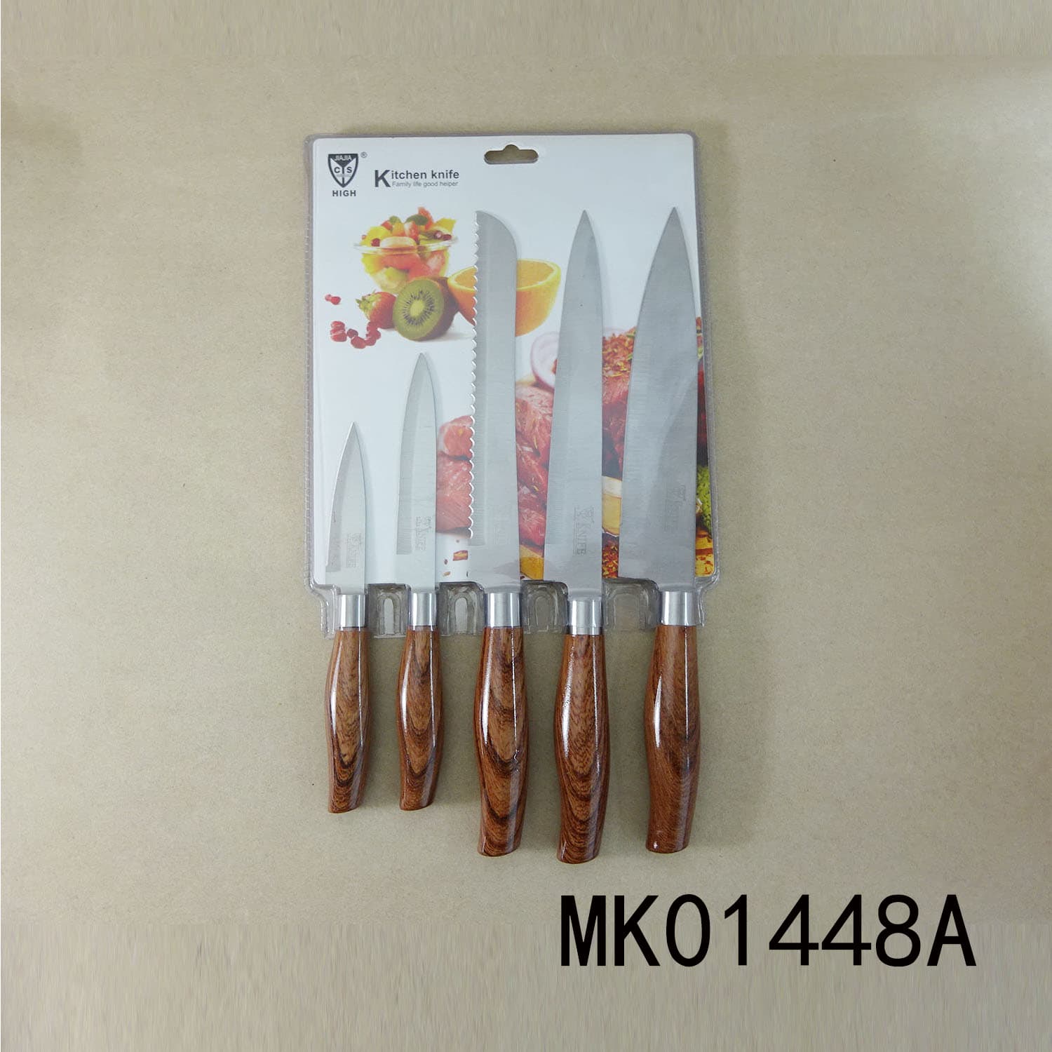 MK01448A 5 Piece Kitchen Knife