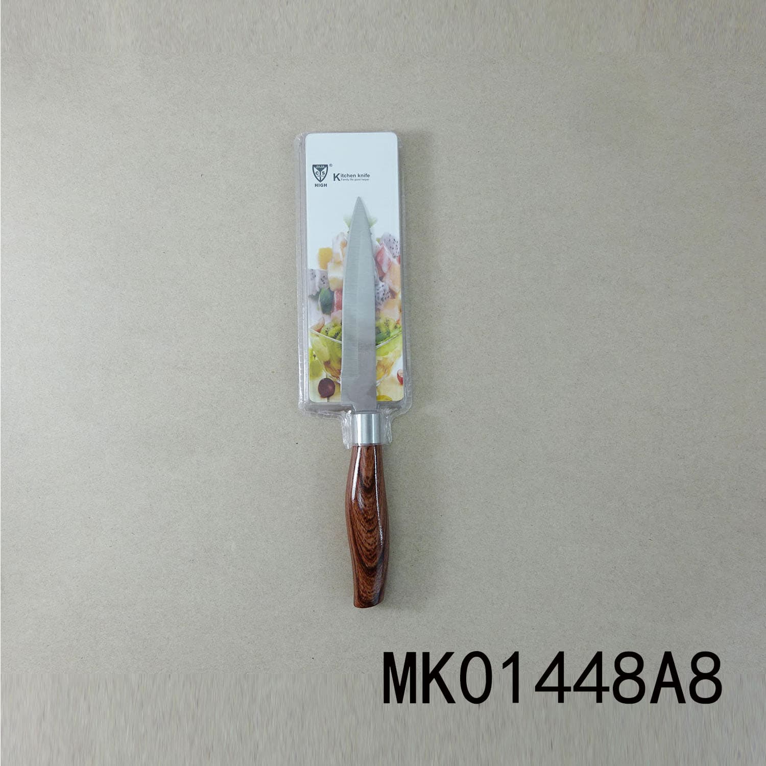 MK01448A8 5" S.S Fruit Knife With Plastic Handle