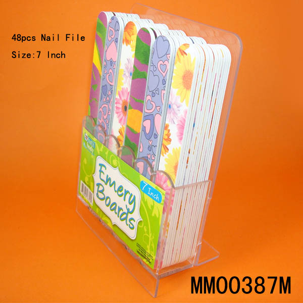 MM00387M 48Pcs Nail File 3 Design