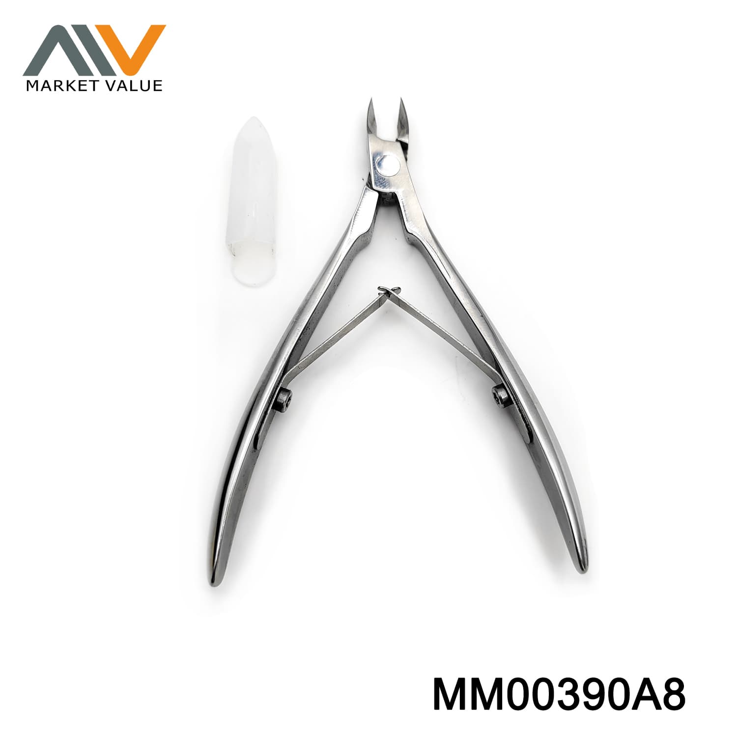 MM00390A8 Ss Cuticle Nipper In Pvc Bag