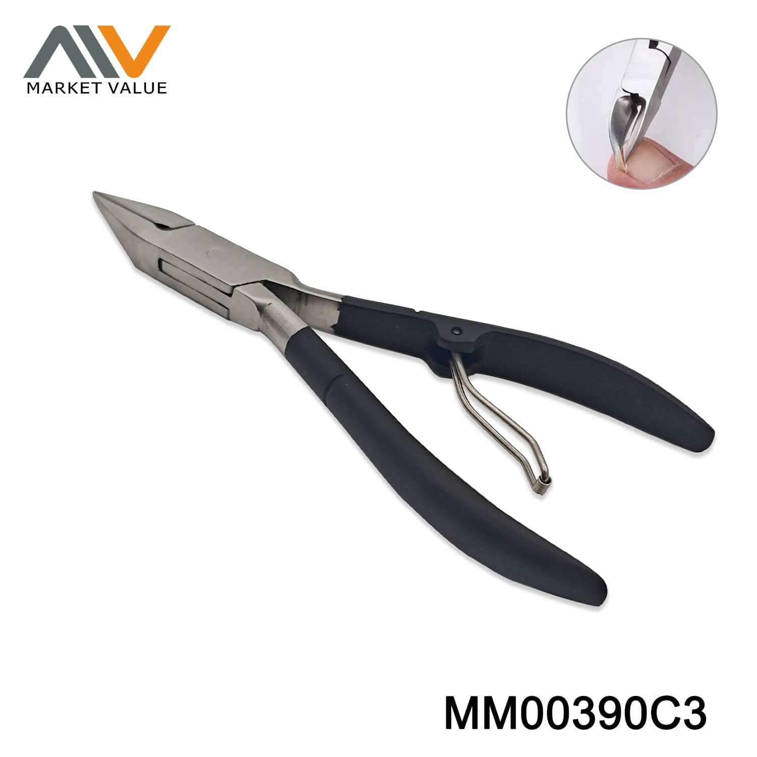 MM00390C3 Ss Cuticle Nipper