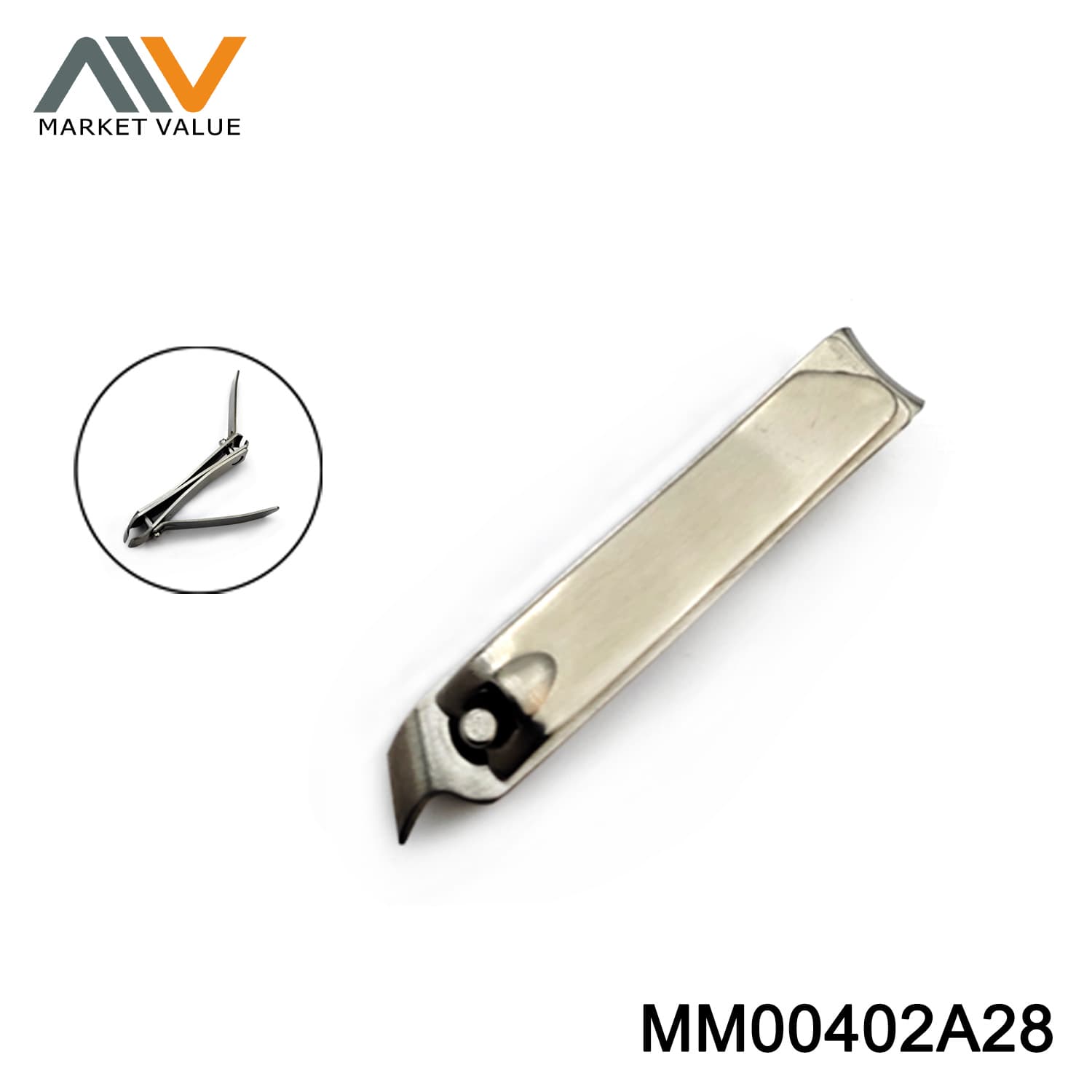 MM00402A28 S/S 2 In 1 Nail Clipper