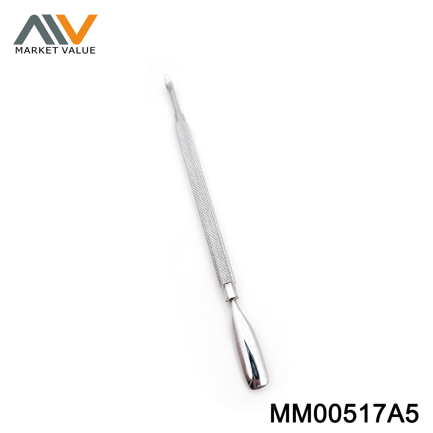 MM00517A5 S/S Cuticle Nail Removal Pusher