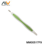 V Shaped Cuticle Fork Dead Skin Fork With  Pp Handle Bc