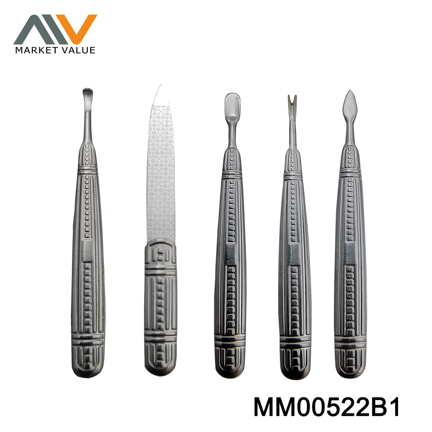 MM00522B1 Ss Eyebrow Tweezers