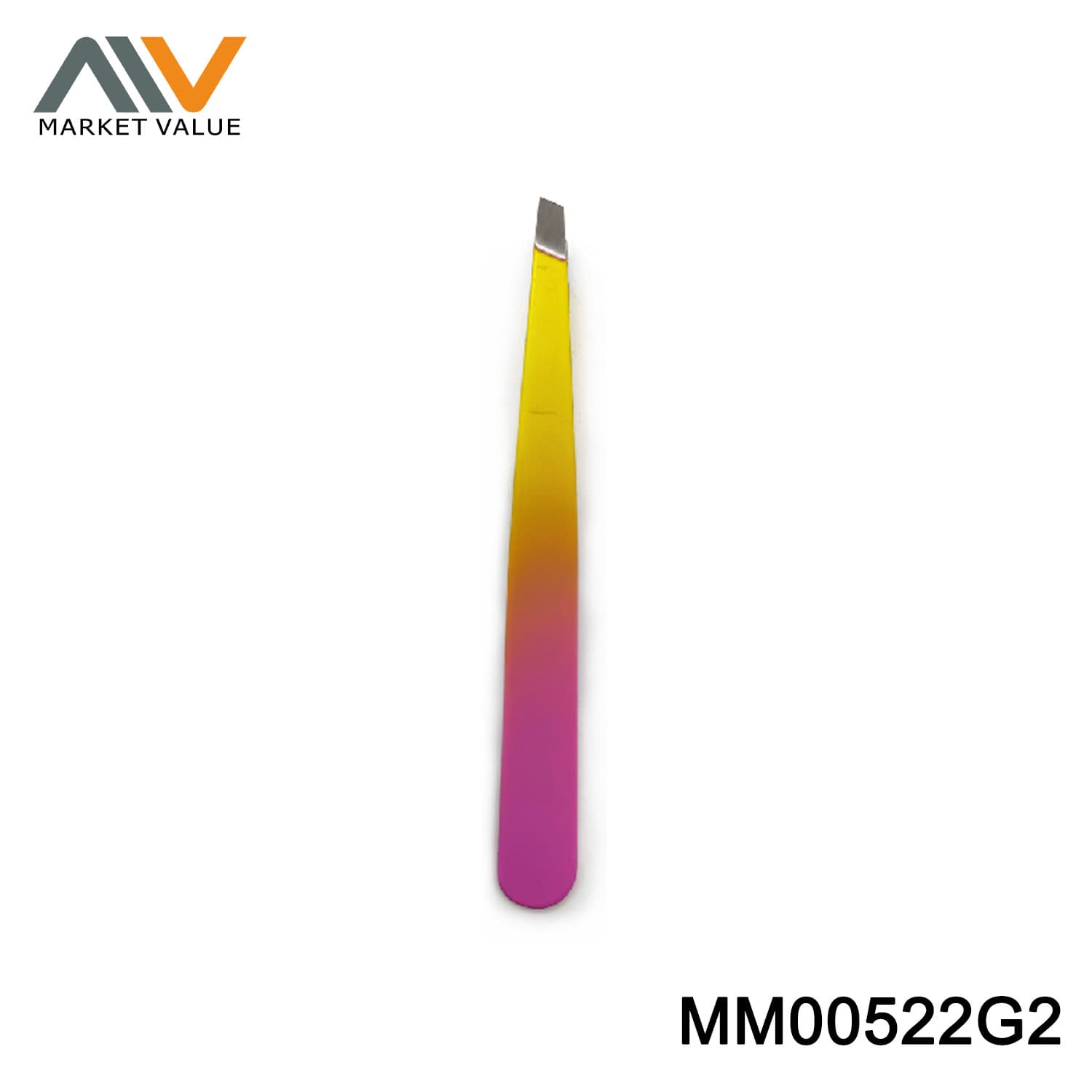 MM00522G2 Ss Eyebrow Tweezers