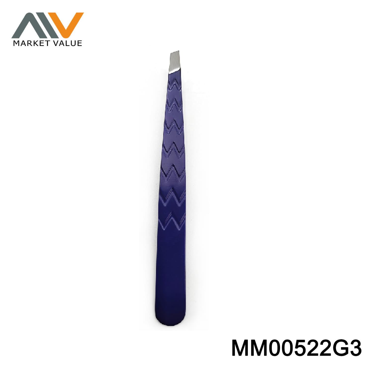 MM00522G3 Ss Eyebrow Tweezers