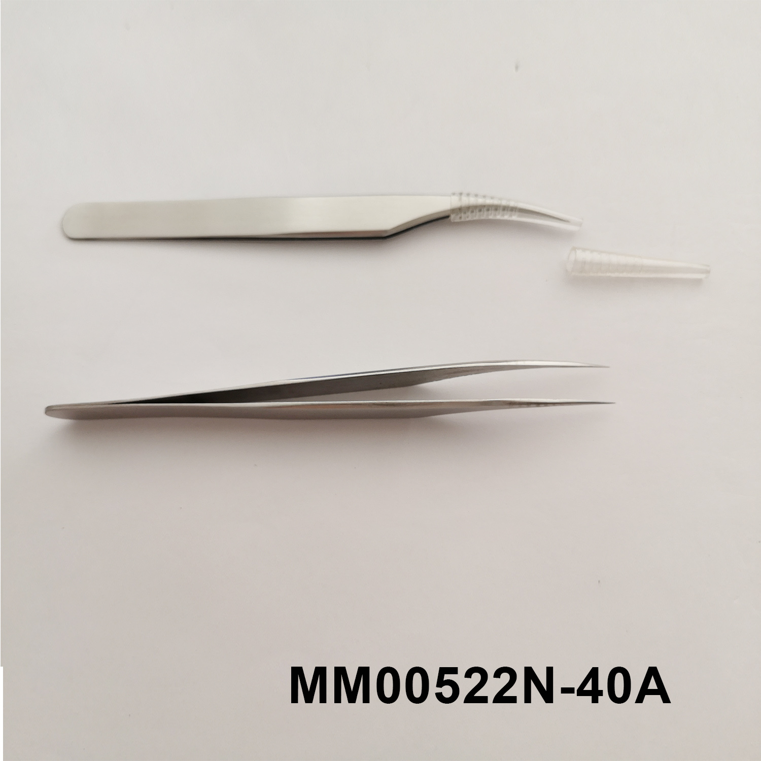 MM00522N-40A S/S Zweezer Curve Mouth Satin Finish