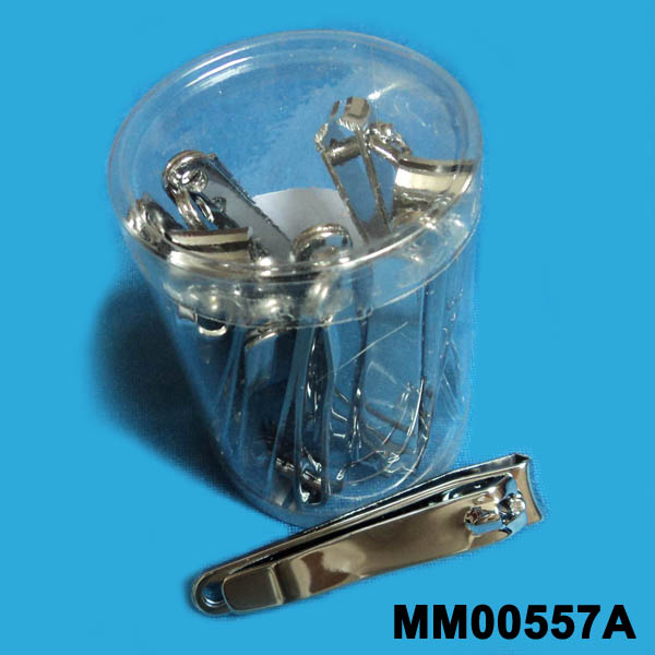 MM00557A 12Pcs S/S Nail Clipper Set In Pvc Box