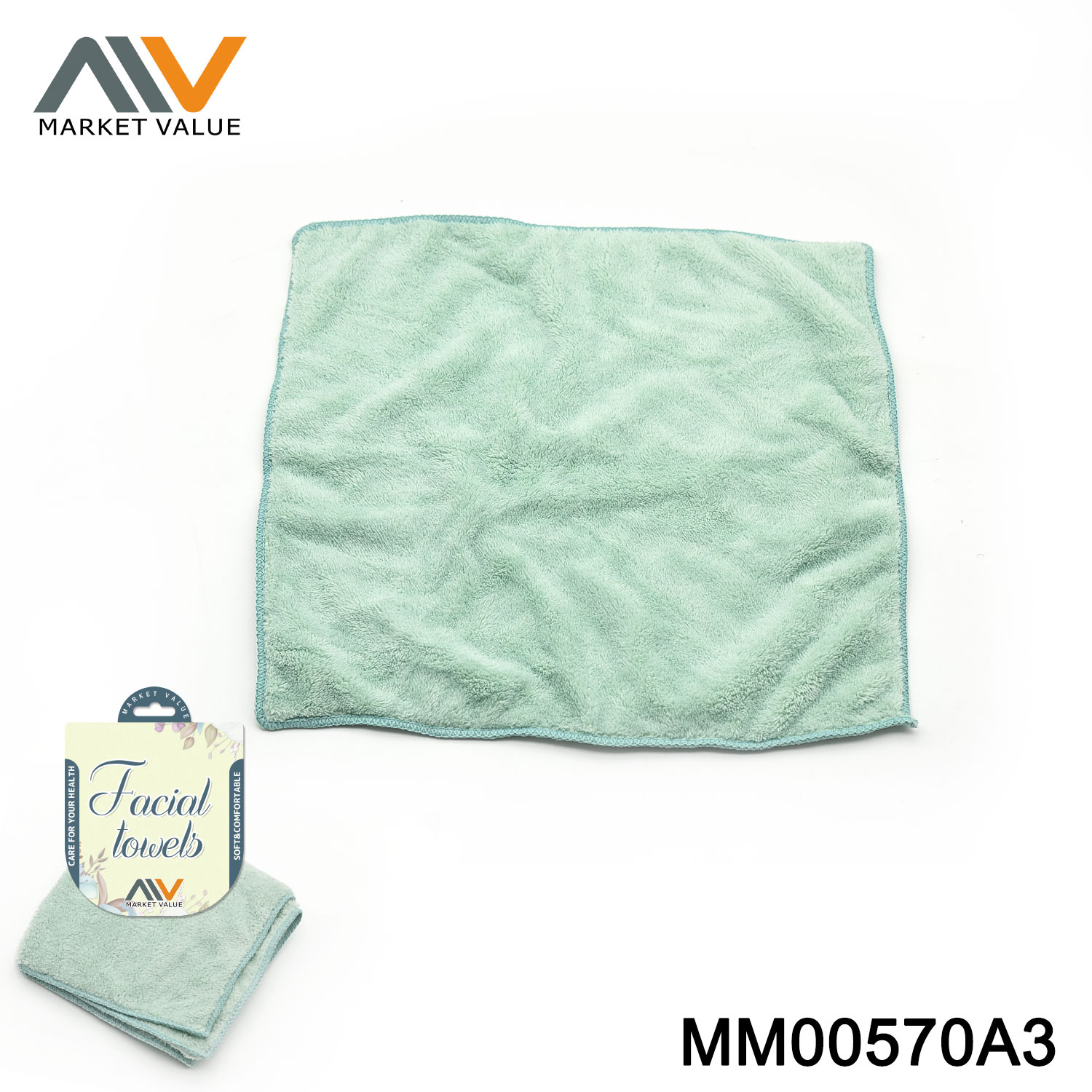 MM00570A3 Set Of 2Pcs Facial Towels