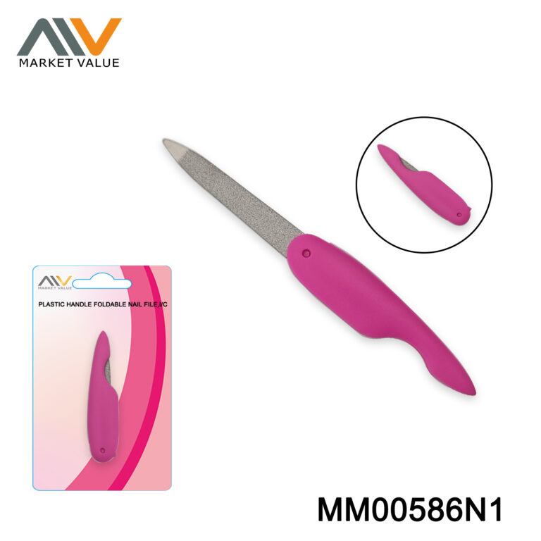 Plastic Handle Foldable Nail File