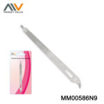 S/S Nail File With Cuticle Knife