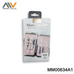 7Pcs Manicure Set In Leather Case