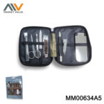 10Pcs Manicure Set In Leather Case