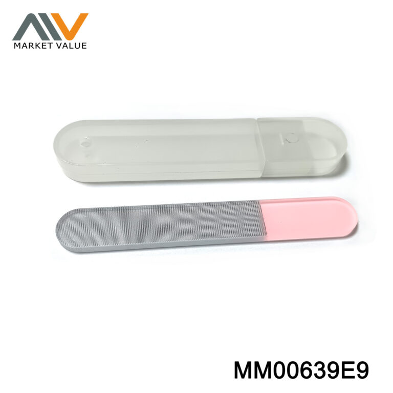 Crystal Glass Nail File With Polishing Finish In Pvc Box