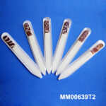 Crystal Glass Nail File With Polishing In Pvc Bag