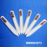 Crystal Glass Nail File With Polishing In Pvc Bag