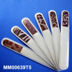 Crystal Glass Nail File With Polishing In Pvc Bag