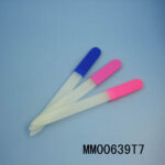Crystal Glass Nail File With Silicone Handle