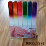 Set Of 36Pc Crystal Glass Nail File Ps Holde Color Box