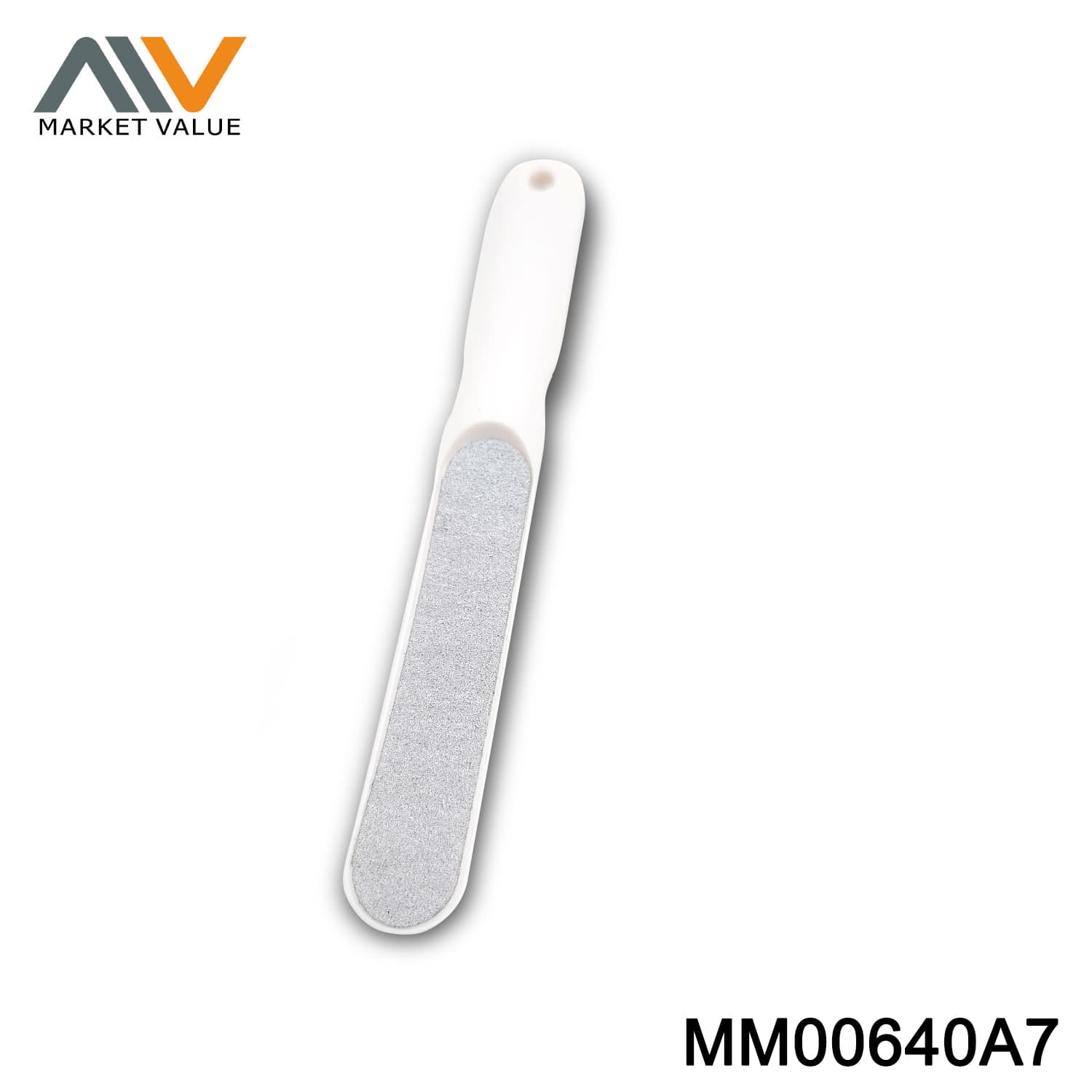 MM00640A7 Plastic Nail File Comforable Handle In Pvc Bag