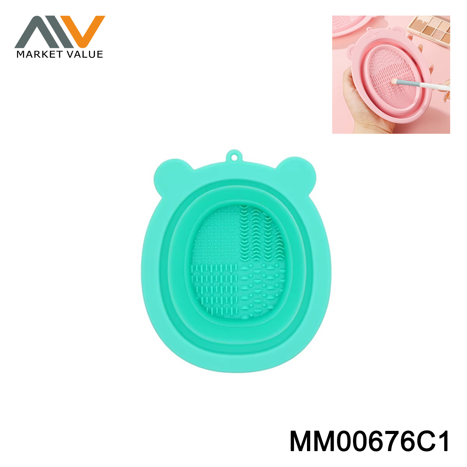 MM00676C1 Silicone Facial Bowl in Colour Box