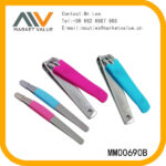 4Pcs Manicure Set(2Pcs Nail Clippers+2Pcs Tweezers)