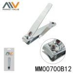 1 Pc Carbon Steel Nail Clipper With Nail File