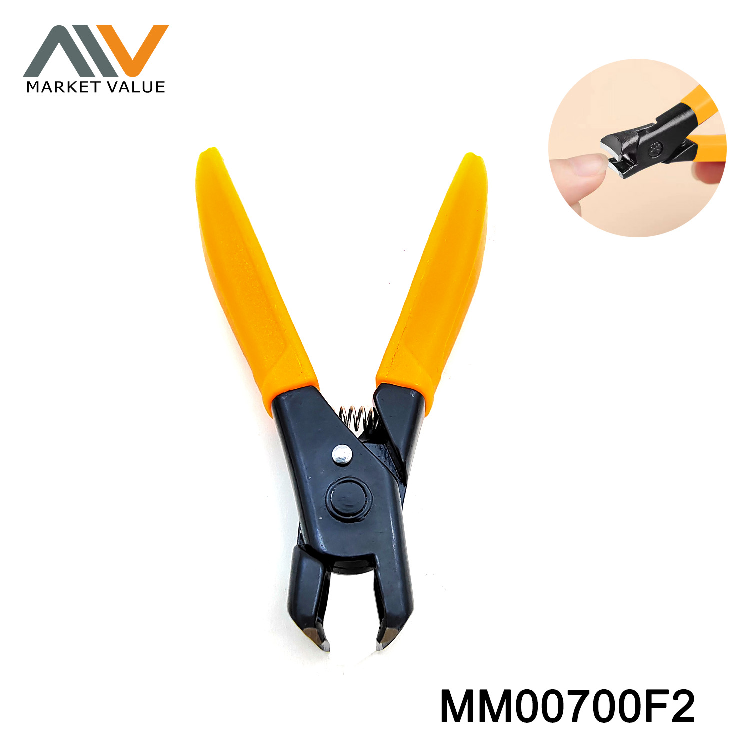 MM00700F2 Jumbo Nail Clipper With Plastic Handle Bc