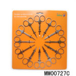 12Pcs Cosmetic Scissors T/C