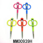 Beauty Scissors With Button Doll Design Drape Coating Handle