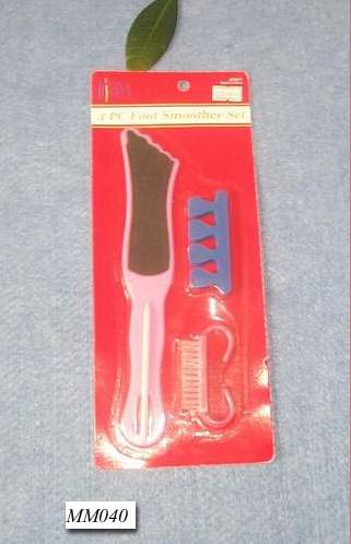 MM040 4Pc Foot Smoother Set B/C
