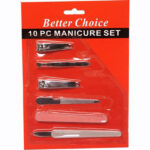 Manicure Set 10 Pk B/C