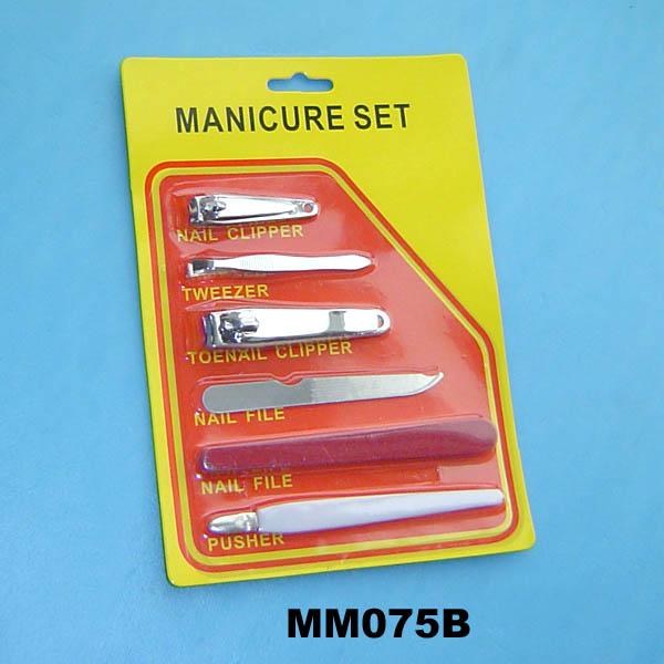 MM075B Manicure Set 10 Pk B/C