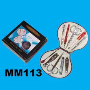 10Pcs Manicure Set In Conch Box