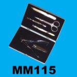 6Pcs Manicure Set In Aluminum Case