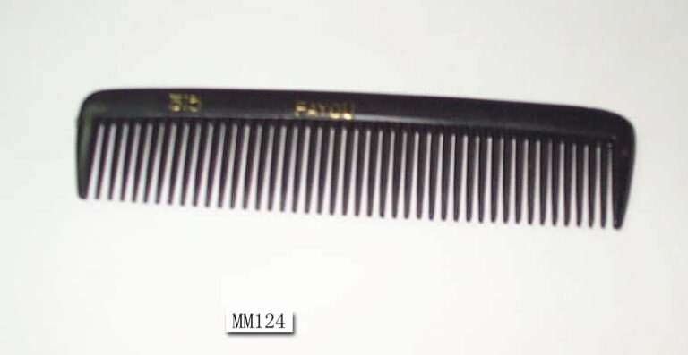 Black Plastic Comb
