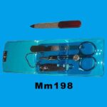 4Pcs Manicure Set In Pvc Bag