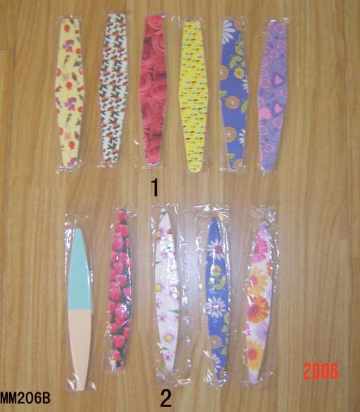 MM206B 10Pcs Nail Files B.C