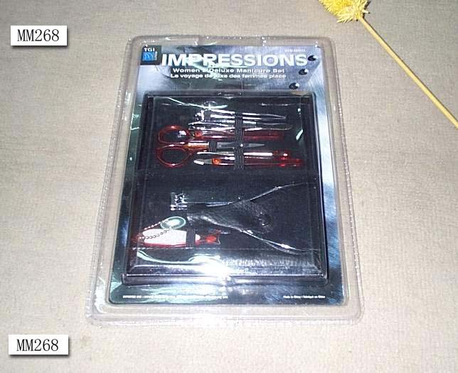 MM268 10Pcs Deluxe Manicure Sets