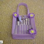 5Pc Make Up Brush Set In Pvc Bag