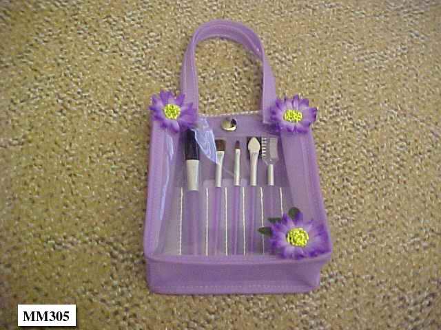 MM305 5Pc Make Up Brush Set In Pvc Bag
