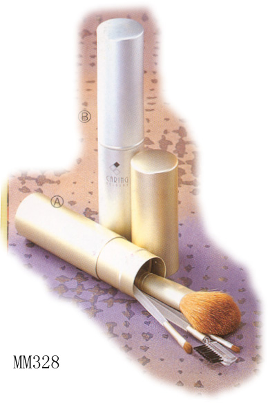 4Pcs Make Up Brush In Container