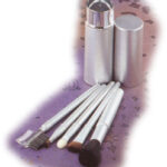 5Pcs Make Up Brush In Container