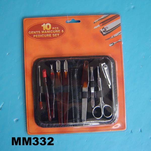 MM332 10 Pcs.S.S.Manicure Set
