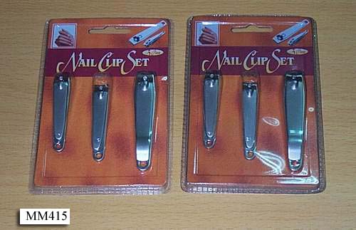 MM415 3Pc Nail Clip Set